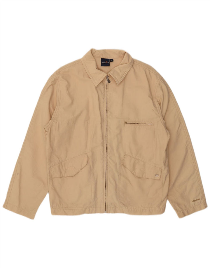 Kurtka męska Ellesse UK 42 XL, beżowa, bawełniana