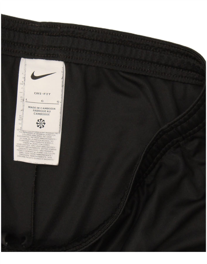 Męskie spodenki sportowe Nike Dri Fit, duże, czarne, poliestrowe