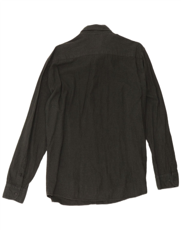 Koszula męska Massimo Dutti w kolorze średnio zielonym w pepitkę