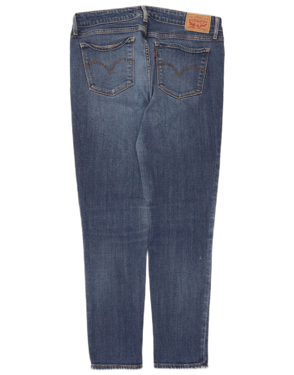 Damskie jeansy Levi's 711 Skinny W29 L26 Niebieskie bawełniane