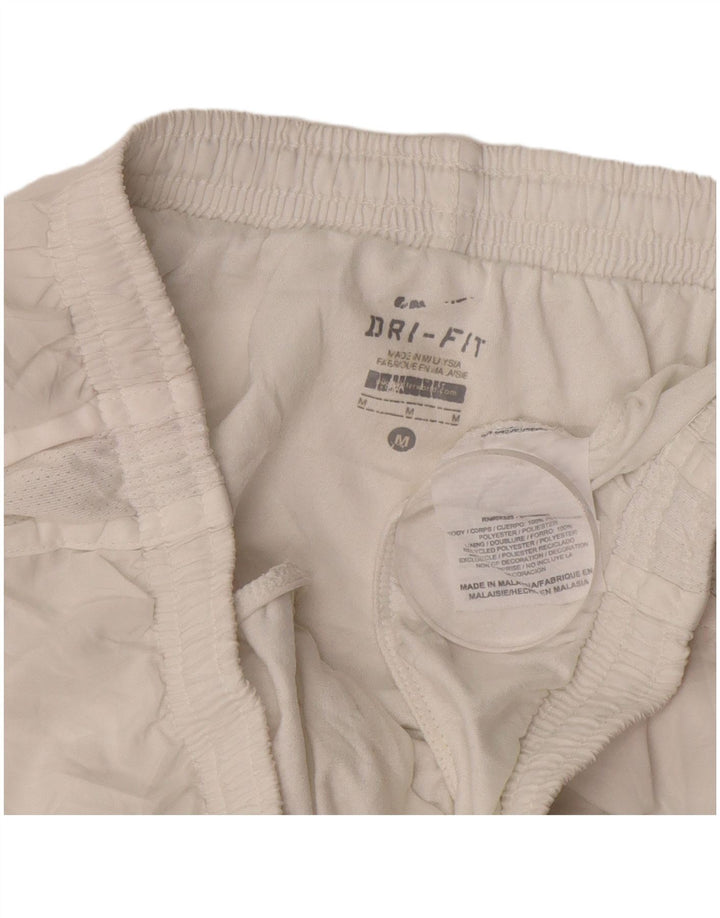 Damskie spodenki sportowe NIKE Dri Fit UK 14, średni biały poliester