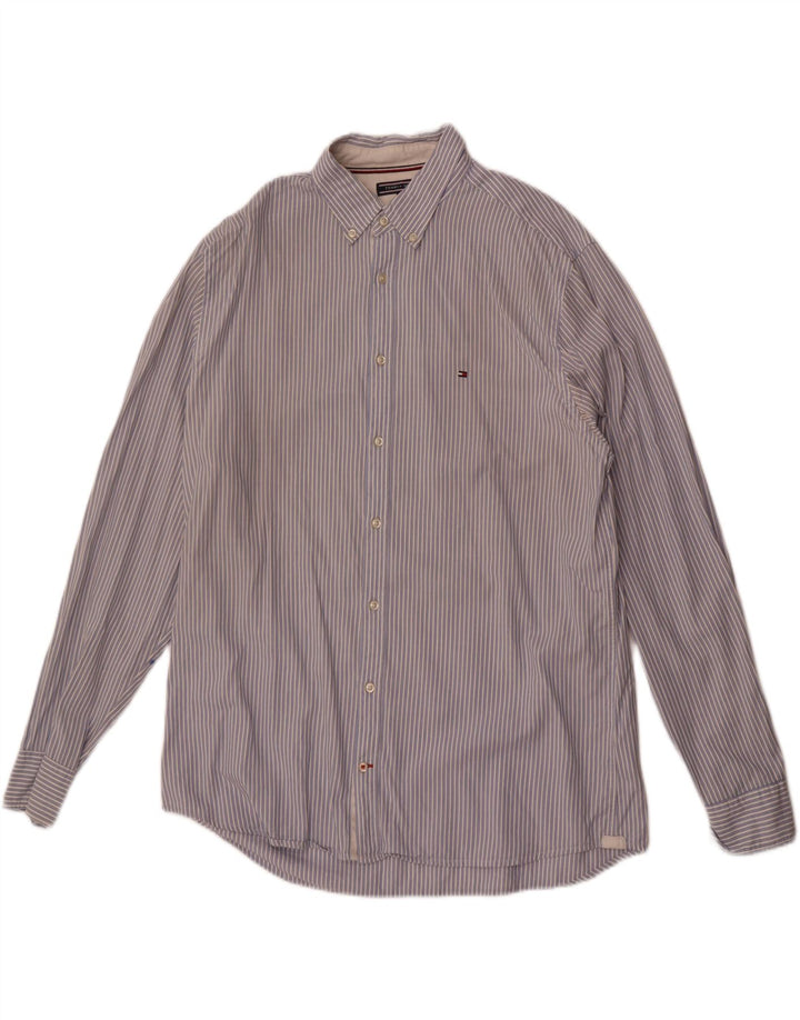 Koszula męska Tommy Hilfiger w duże niebieskie paski