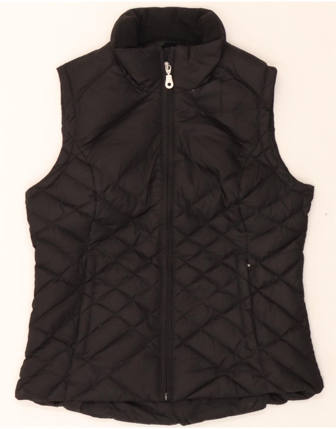 EDDIE BAUER Womens Padded Gilet UK 6 XS Black Polyester Vintage Eddie Bauer and Second-Hand Eddie Bauer from Messina Hembry 