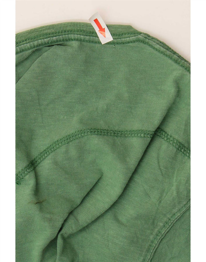 Męska koszulka Levi's Top, średnia, zielona bawełna w cętki