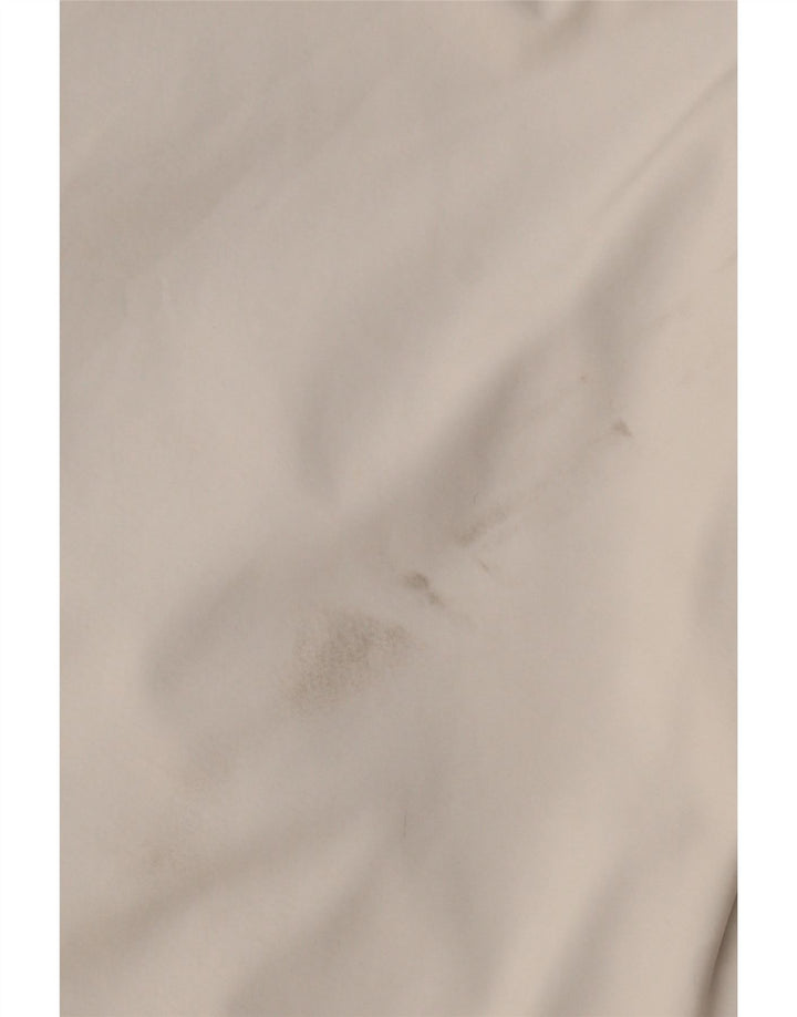 Damska kurtka wiatrówka Superdry z kapturem, oversize UK 10, mała, biała