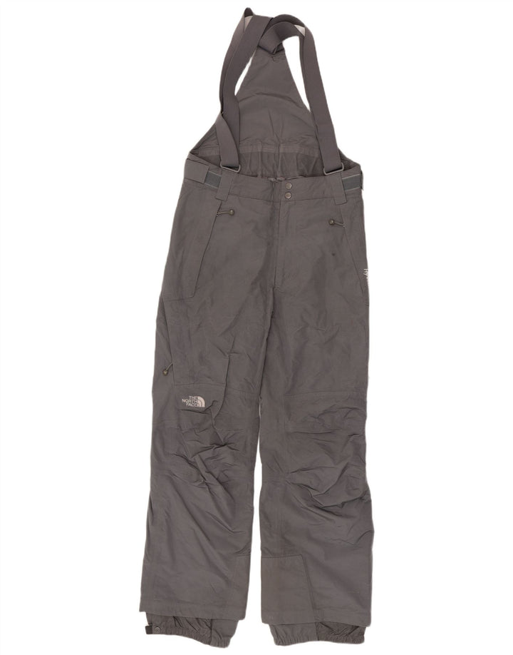 Męskie spodnie narciarskie The North Face Ogrodniczki w kolorze średnioszarym, nylonowym