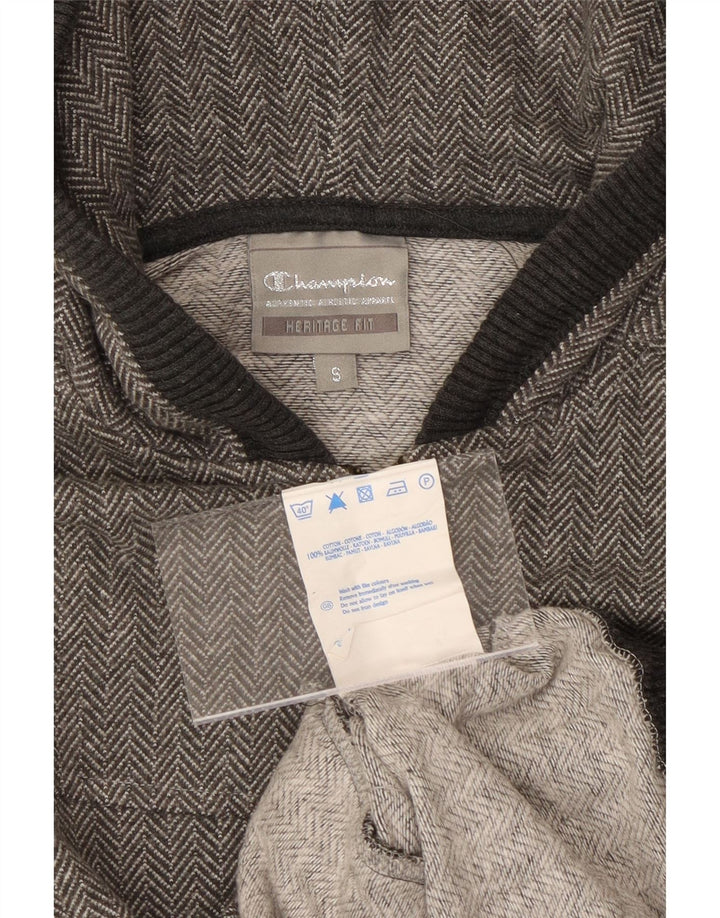 Damska bluza z kapturem i zamkiem błyskawicznym CHAMPION Heritage Fit UK 10 Small Grey