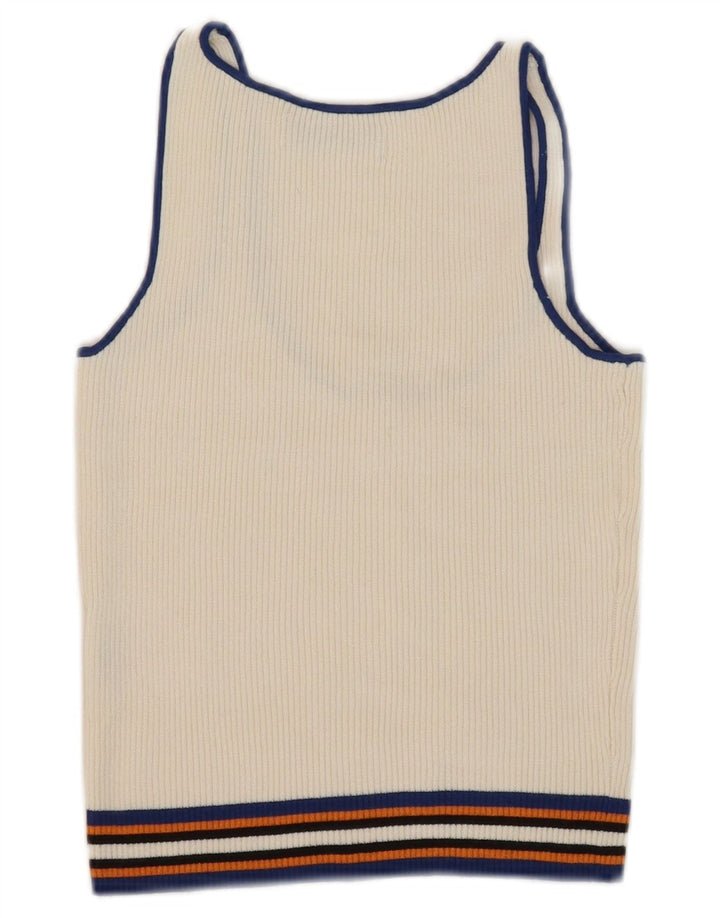 Damski podkoszulek Zara Crop Vest UK 8 Small White