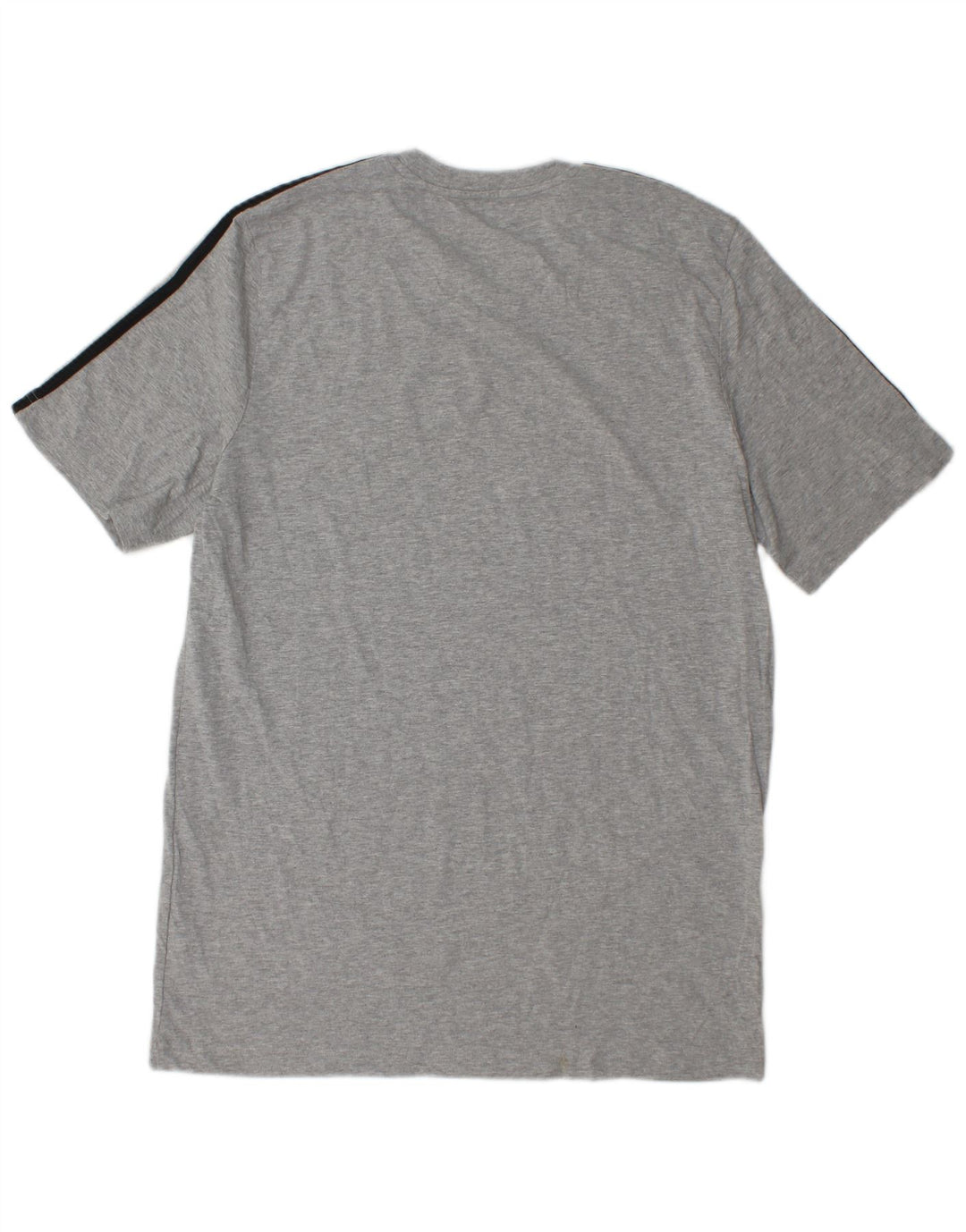 Adidas Męski T-shirt Top Duży Szary Bawełniany
