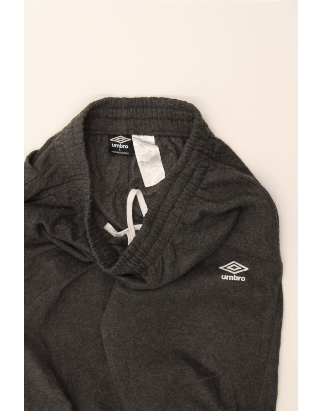 UMBRO Womens Tracksuit Trousers Joggers UK 16 Large  Grey Polyester Vintage Umbro and Second-Hand Umbro from Messina Hembry 