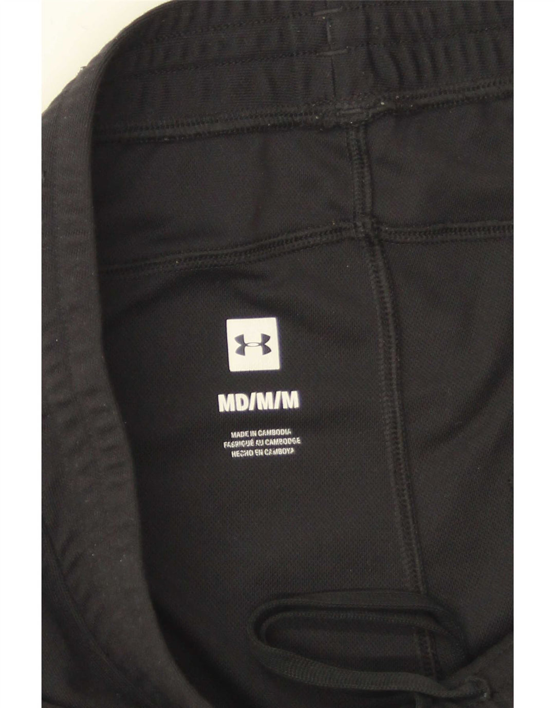 Męskie spodnie dresowe Under Armour w kolorze średniej czerni