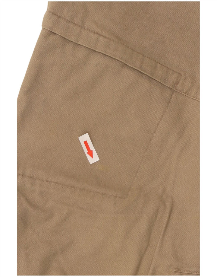 Męskie bermudy Jack Wolfskin Cargo W33, duże, beżowe, bawełniane