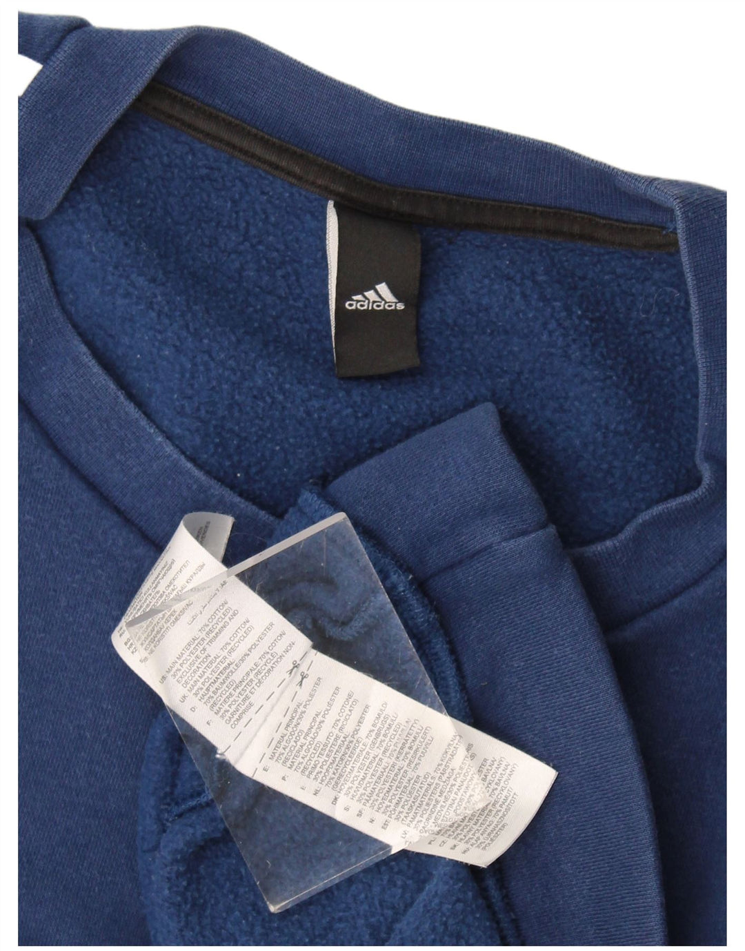 Adidas Męska Bluza Sweter 2XL Granatowa Bawełna