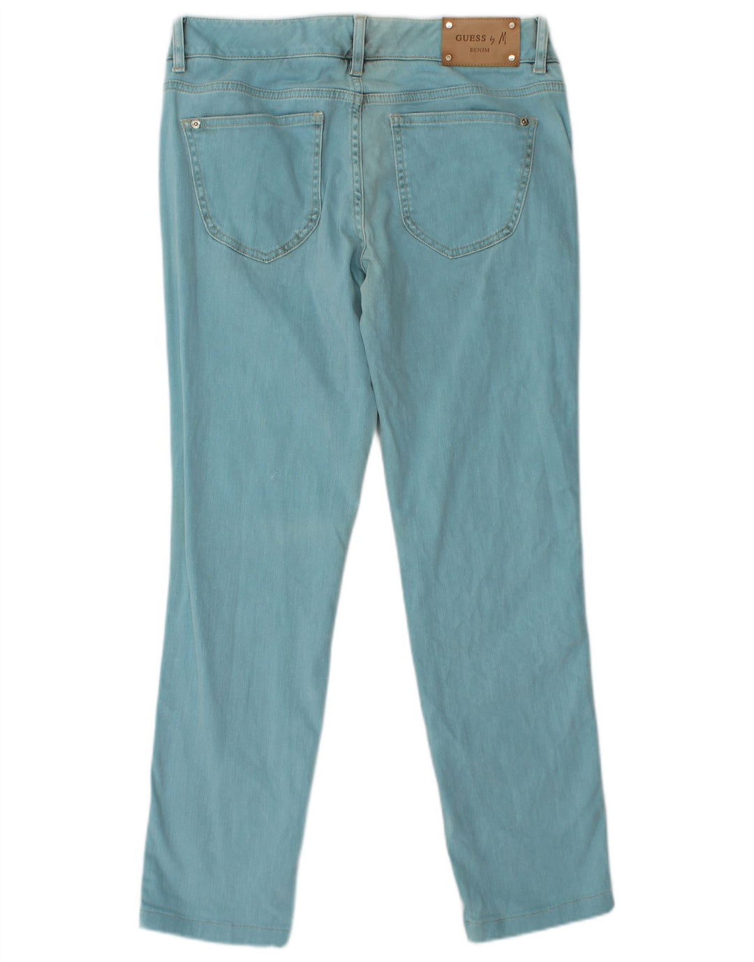 Damskie jeansy slim fit GUESS BY MARCIANO W31 L27 Niebieskie, bawełniane