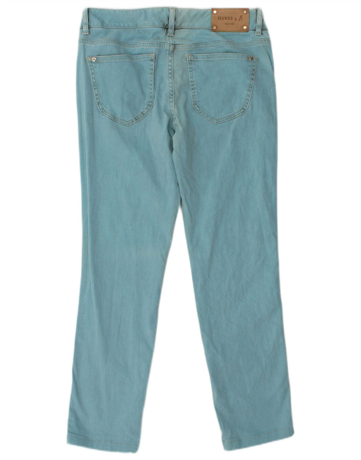 Damskie jeansy slim fit GUESS BY MARCIANO W31 L27 Niebieskie, bawełniane