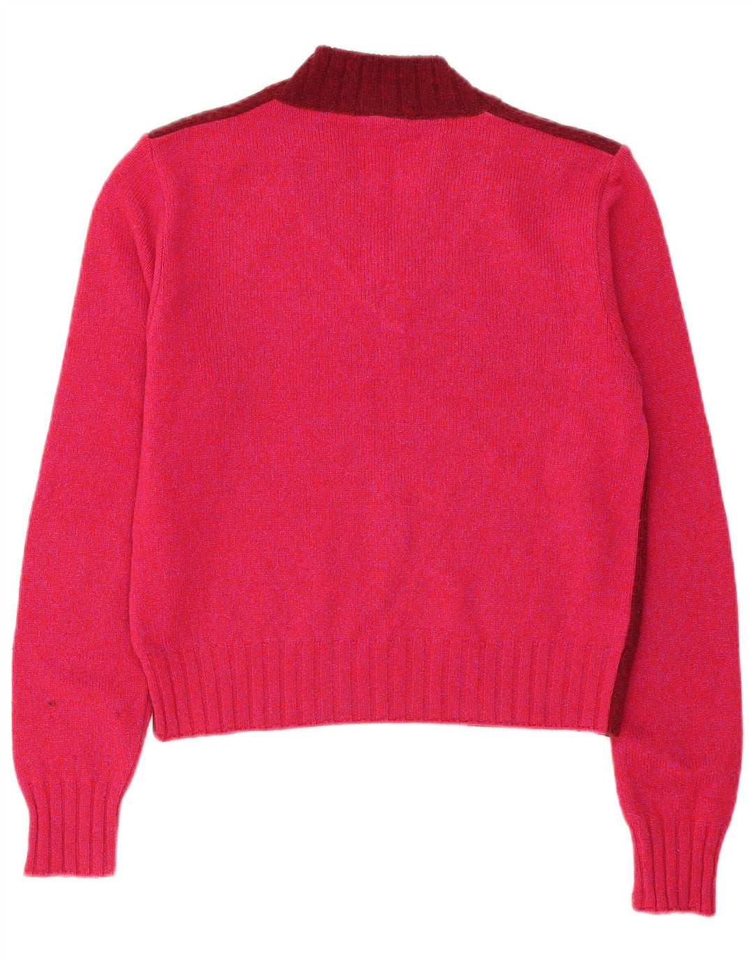 Damski sweter Dolce & Gabbana z dekoltem w kształcie litery V, IT 44, średni burgund