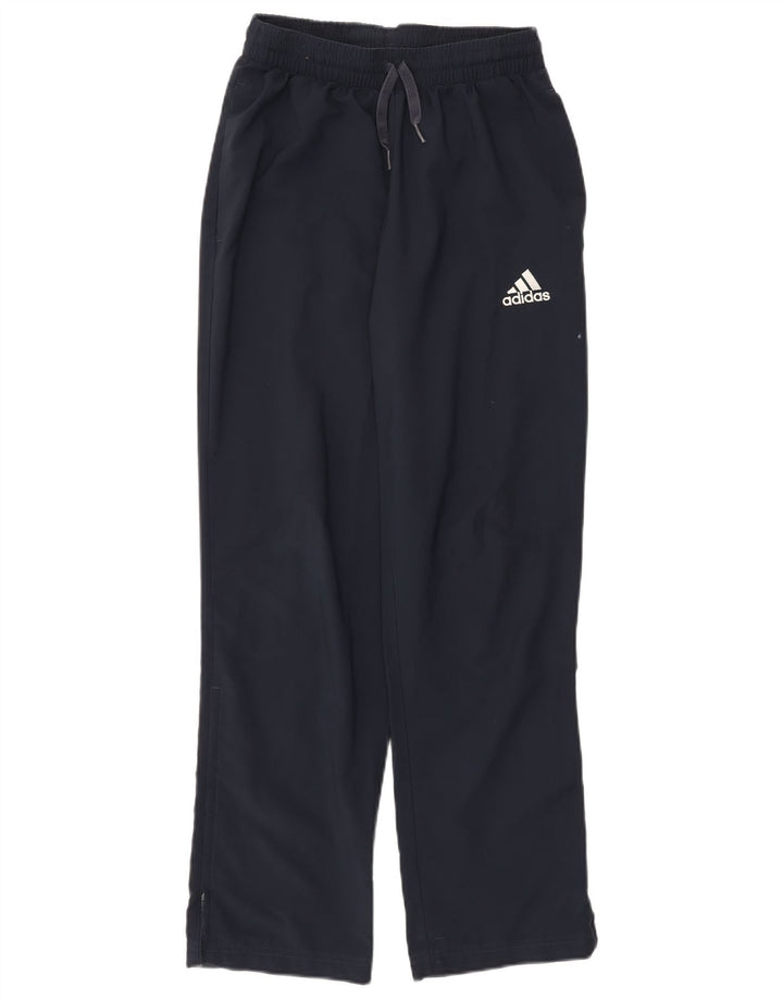 ADIDAS Mens Primegreen Tracksuit Trousers Small  Navy Blue Polyester