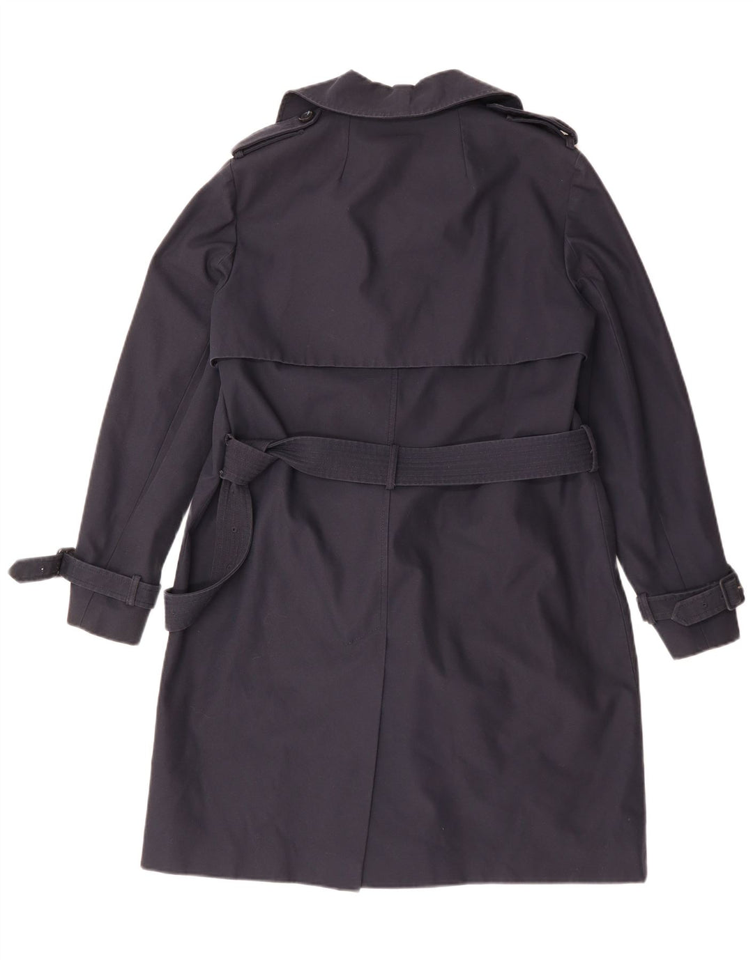 WAREHOUSE Damski trencz UK 16, duży, granatowy, poliester