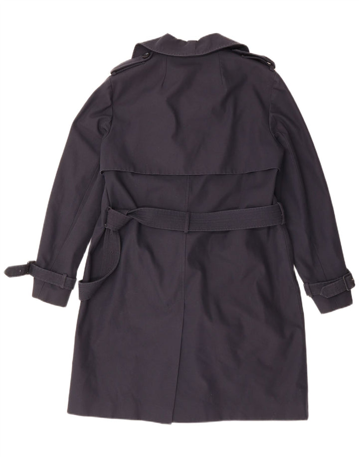 WAREHOUSE Damski trencz UK 16, duży, granatowy, poliester