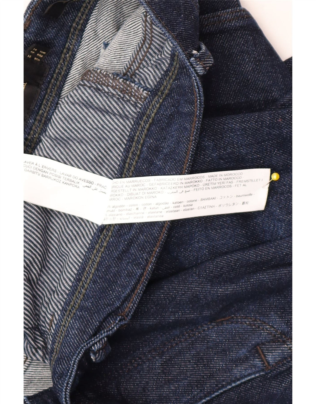 Jeansy męskie Massimo Dutti EU 40 Medium W31 L28 Granatowa bawełna