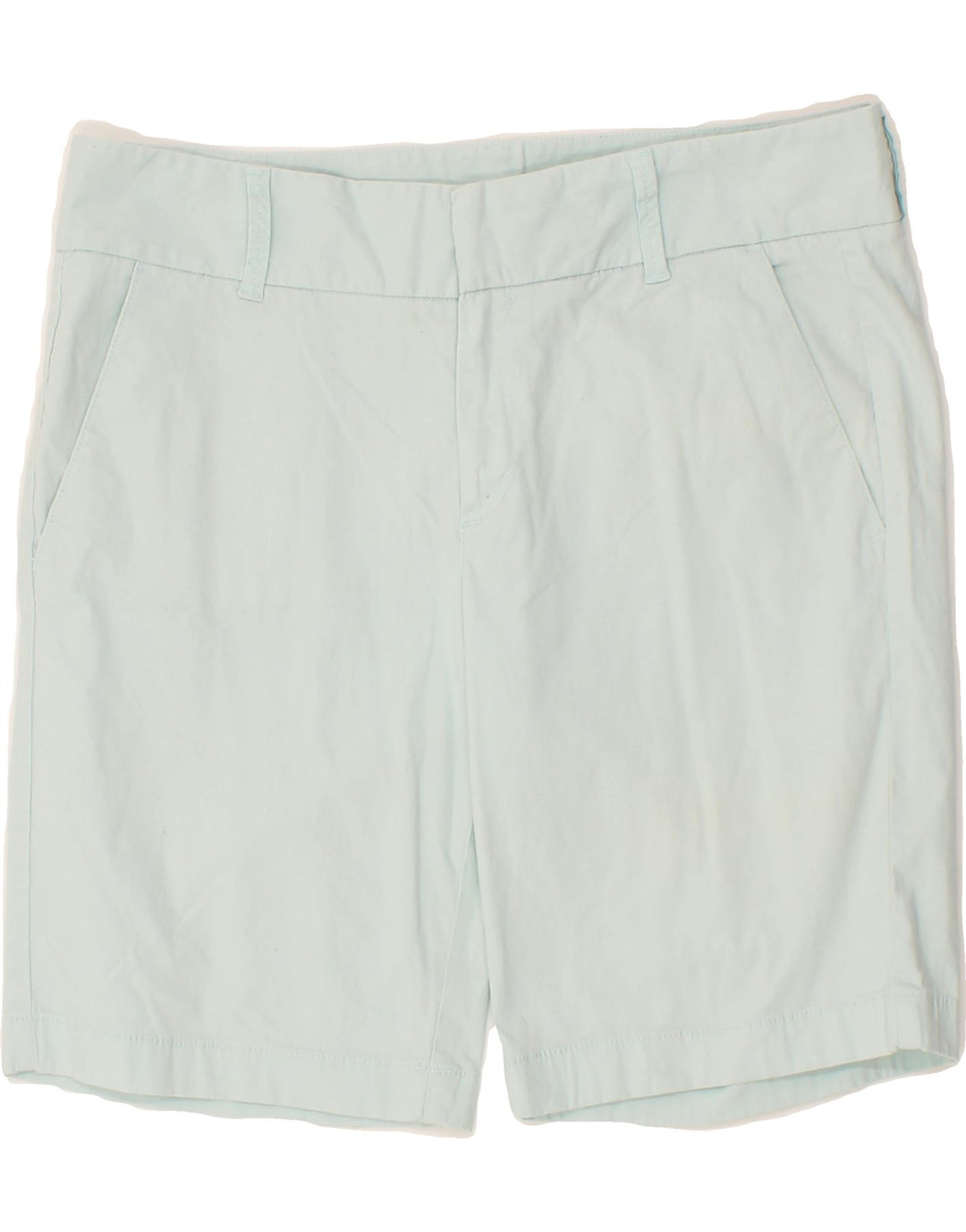J. CREW Womens Frankie Chino Shorts US 8 Medium W32  Blue Cotton Vintage J. Crew and Second-Hand J. Crew from Messina Hembry 