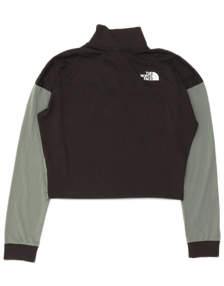Damski dres The North Face z grafiką, UK 14, średni khaki