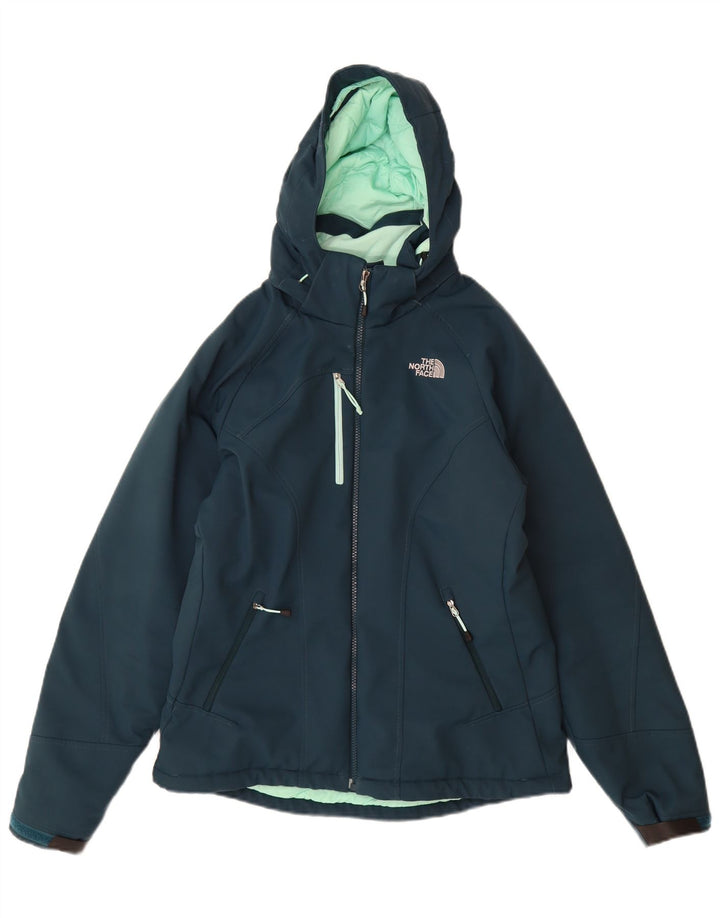 Damska ocieplana kurtka z kapturem The North Face UK 14, średni granatowy poliester