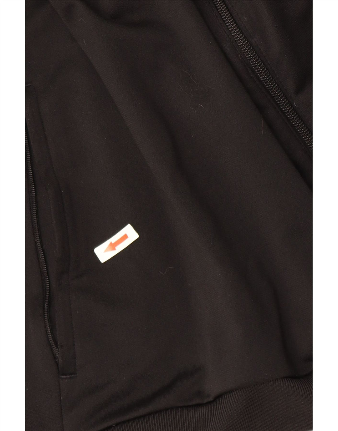 Adidas Męska bluza dresowa Top 2XL Czarny poliester z blokami kolorów