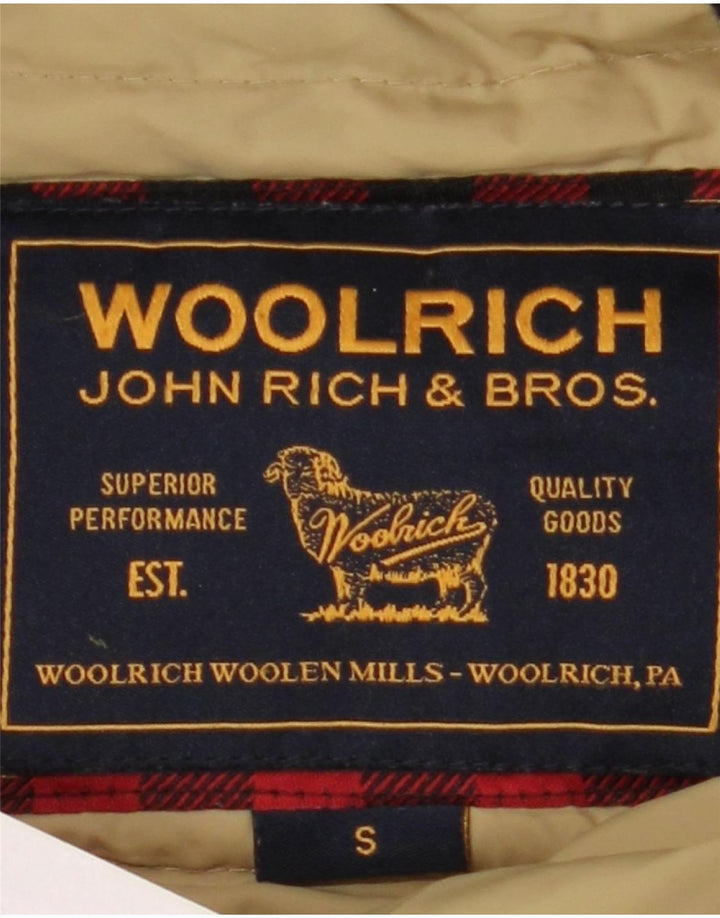 Męska kurtka wiatrówka Bomber Woolrich UK 36, mały, czarny poliester