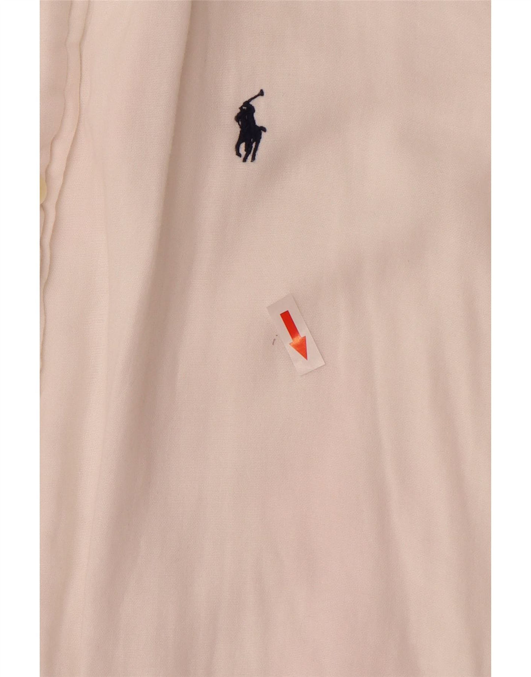 Koszula męska Ralph Lauren o dopasowanym kroju, duża, biała, bawełniana