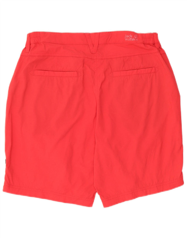 Damskie spodenki chino Jack Wolfskin W34, duże, czerwone, poliamidowe