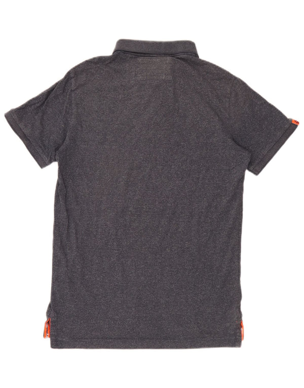 Męska koszulka polo Superdry, średni granat, nakrapiane