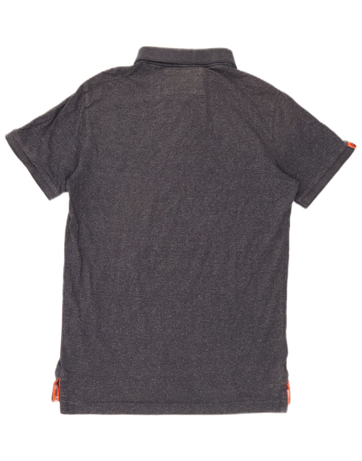 Męska koszulka polo Superdry, średni granat, nakrapiane