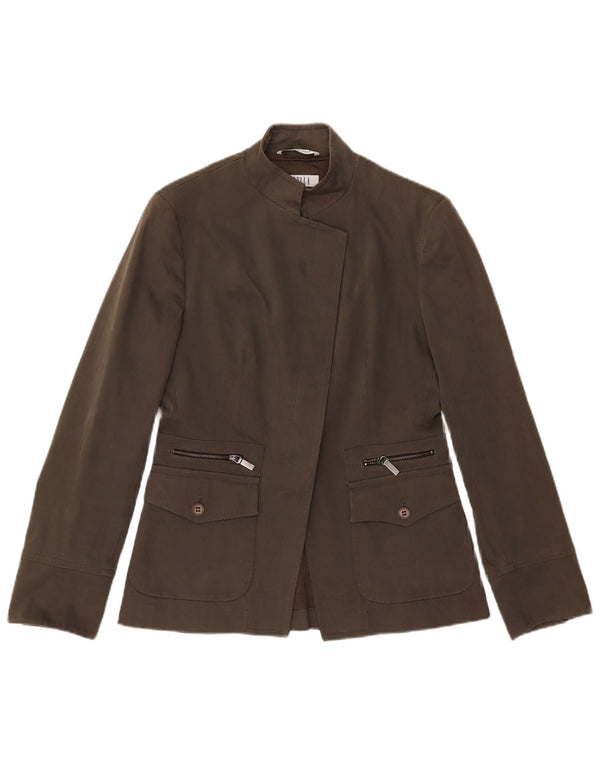 Damska marynarka Marella UK 10 Small Brown Cotton