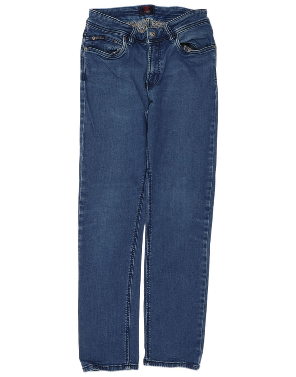 Damskie jeansy Andre Modern Fit W32 L29 Niebieskie bawełniane