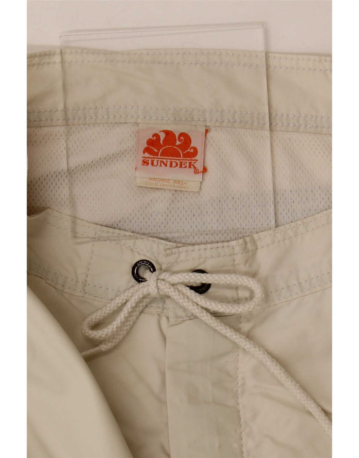 Męskie spodenki kąpielowe Sundek, średni beż, nylon