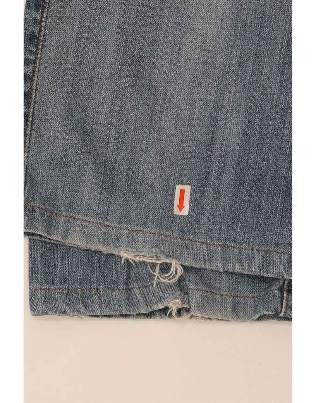 Męskie jeansy Levi's 501 w trudnej sytuacji W30 L29 Niebieska bawełna