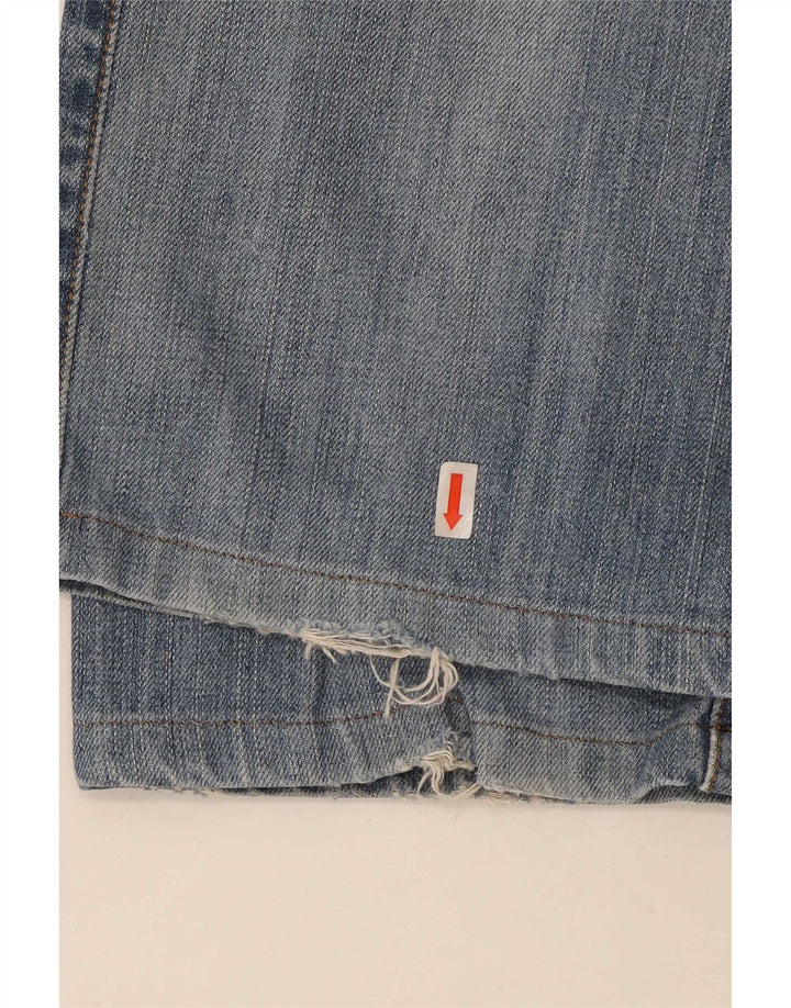Męskie jeansy Levi's 501 w trudnej sytuacji W30 L29 Niebieska bawełna