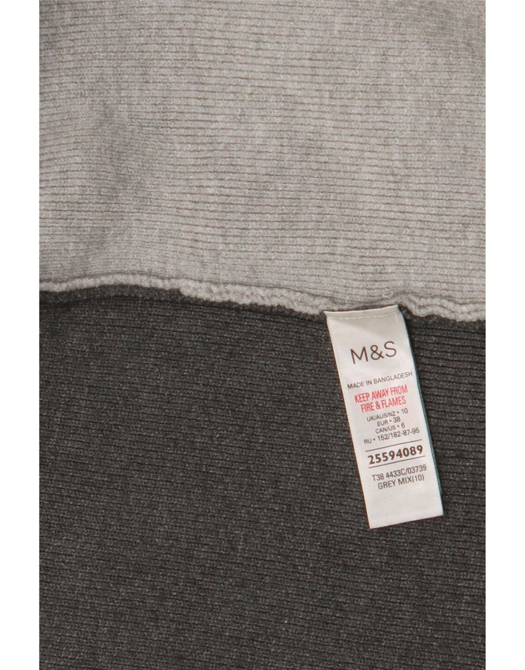 Sweter damski Marks & Spencer Longline Cardigan UK 10, mały, szary