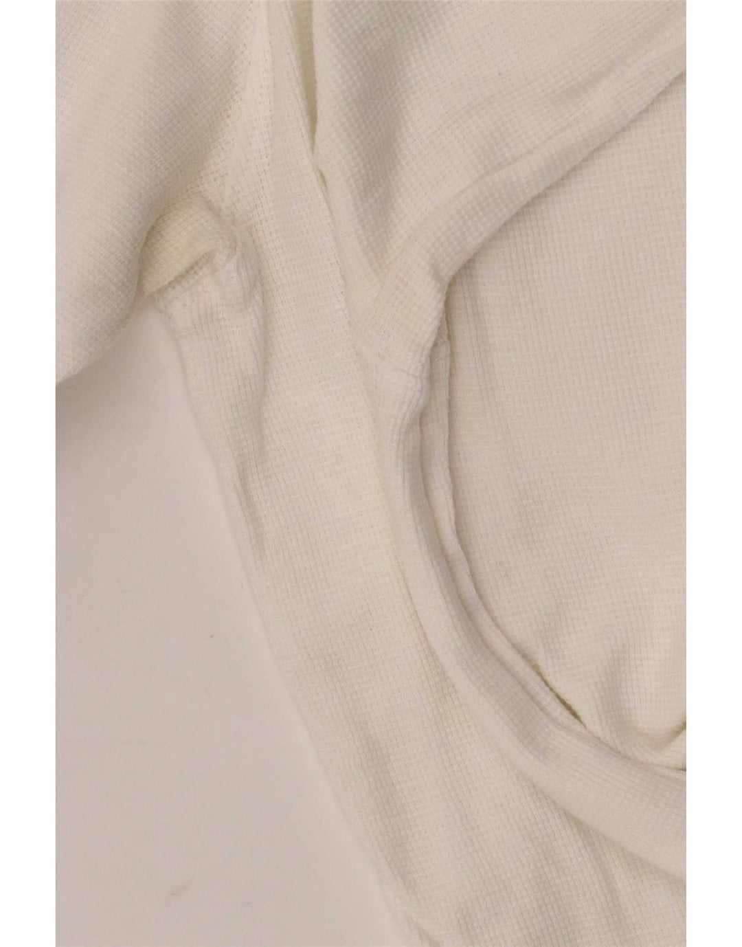 Męski top Levi's z długim rękawem, średniej wielkości, z białej bawełny