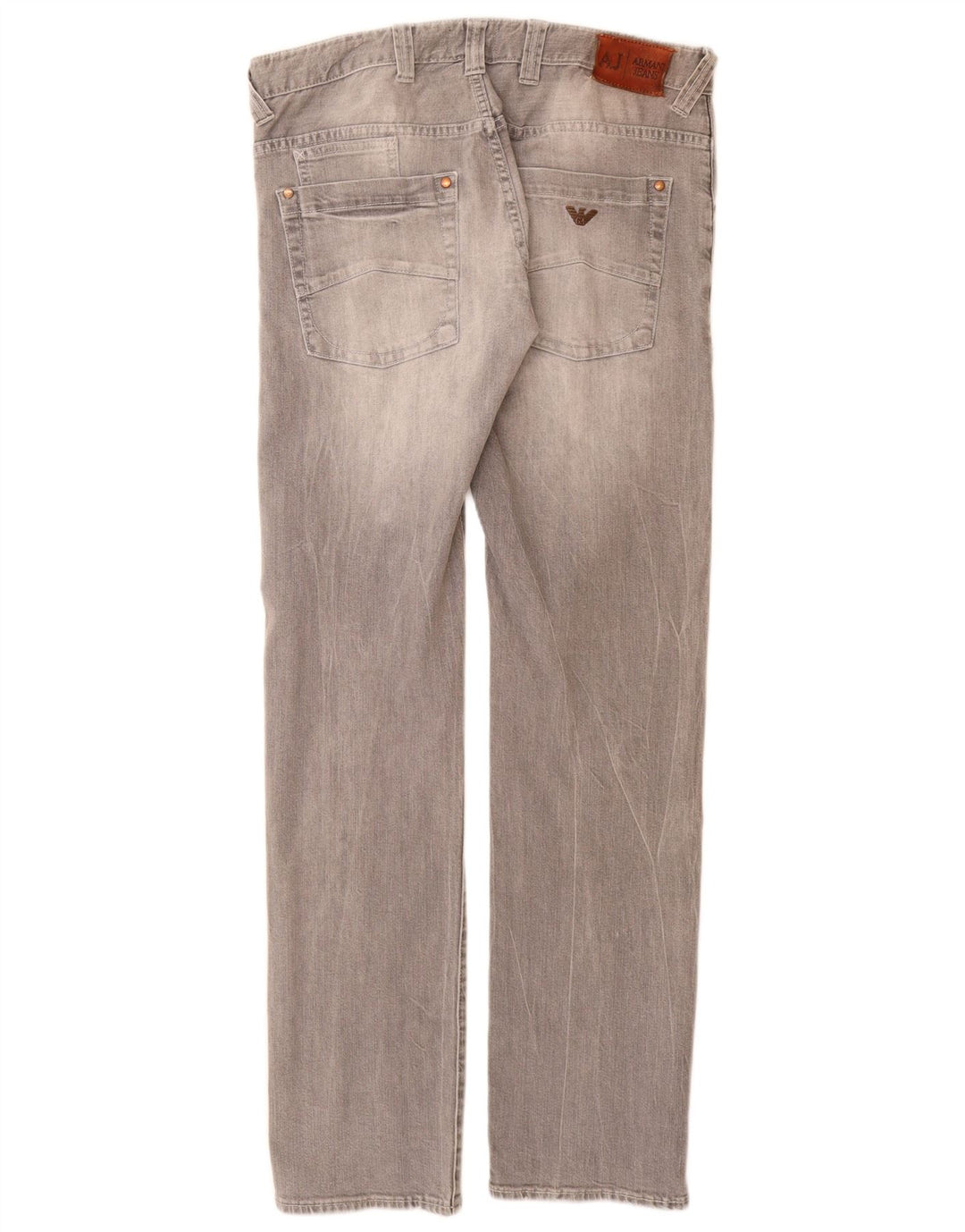 ARMANI Męskie jeansy slim W32 L33 Szara bawełna