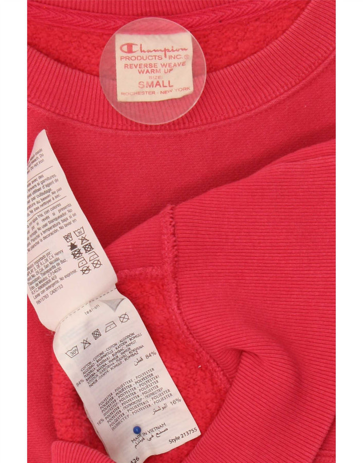 Damski sweter oversize Champion UK 10 Small Pink Cotton