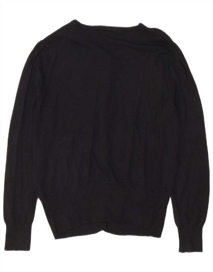 Sweter damski Marks & Spencer UK 16, duży, czarny
