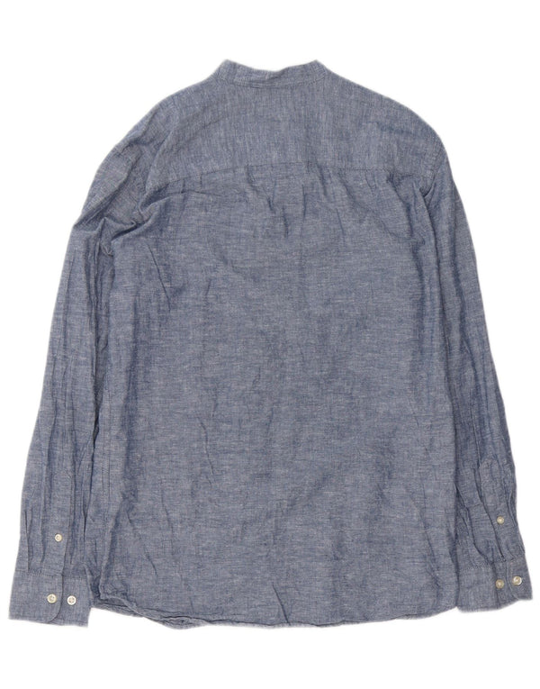 Koszula męska Jack & Jones, mała, niebieska, bawełniana