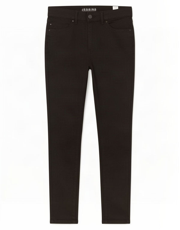 Marks & Spencer Damskie jeansy Jegging UK 10 Small W27 L29 Czarna bawełna