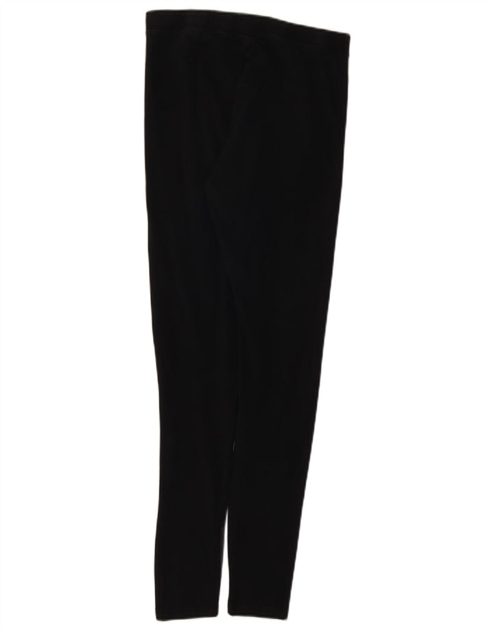 Legginsy damskie Marks & Spencer UK 10, małe, czarne, bawełniane