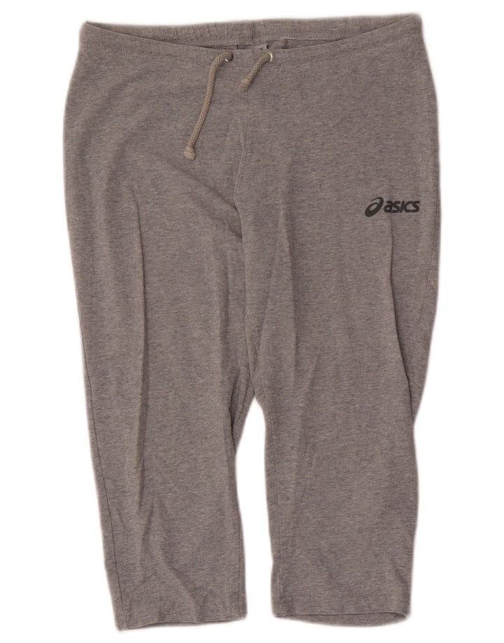 Damskie spodnie dresowe ASICS Capri UK 12 Średnioszare, bawełniane plamki