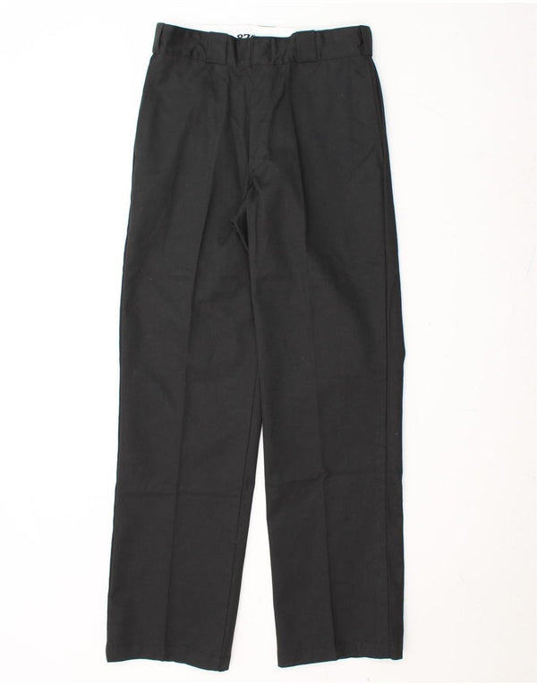 Męskie spodnie typu chino DICKIES 874 o oryginalnym kroju W31 L32, czarna bawełna