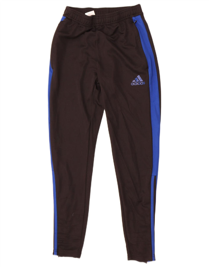 Męskie spodnie dresowe Adidas Aeroready, małe, czarne, z blokami kolorów, z poliestru