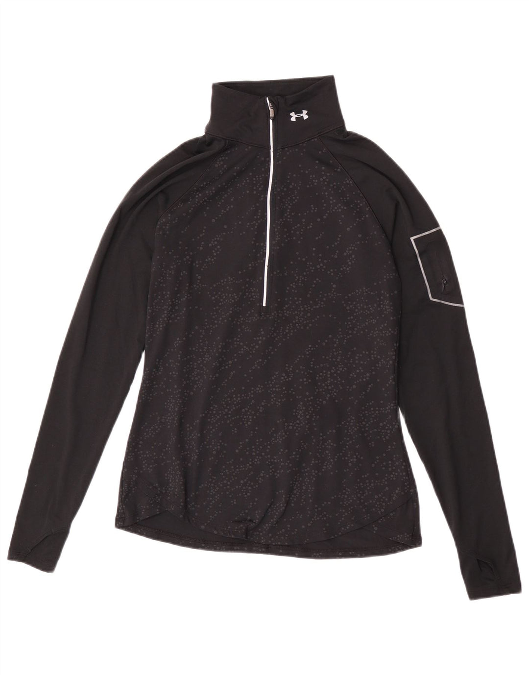 Damski dres Under Armour z pulowerem, UK 12, średni czarny w cętki